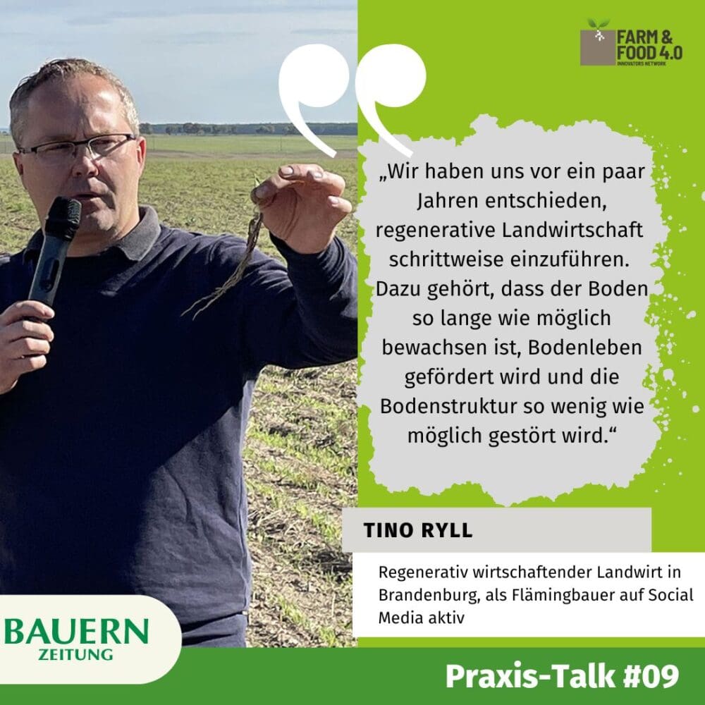 Flämingbauer Tino Ryll Regenerative Landwirtschaft