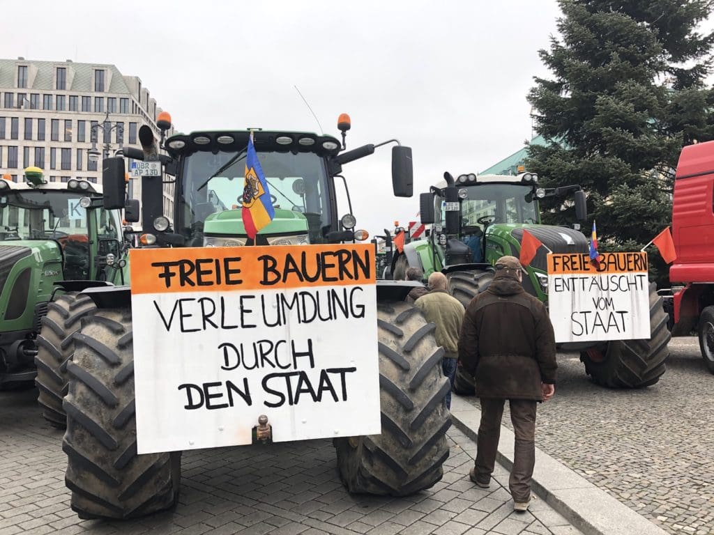 Die Bilder Der Bauernproteste | Bauernzeitung